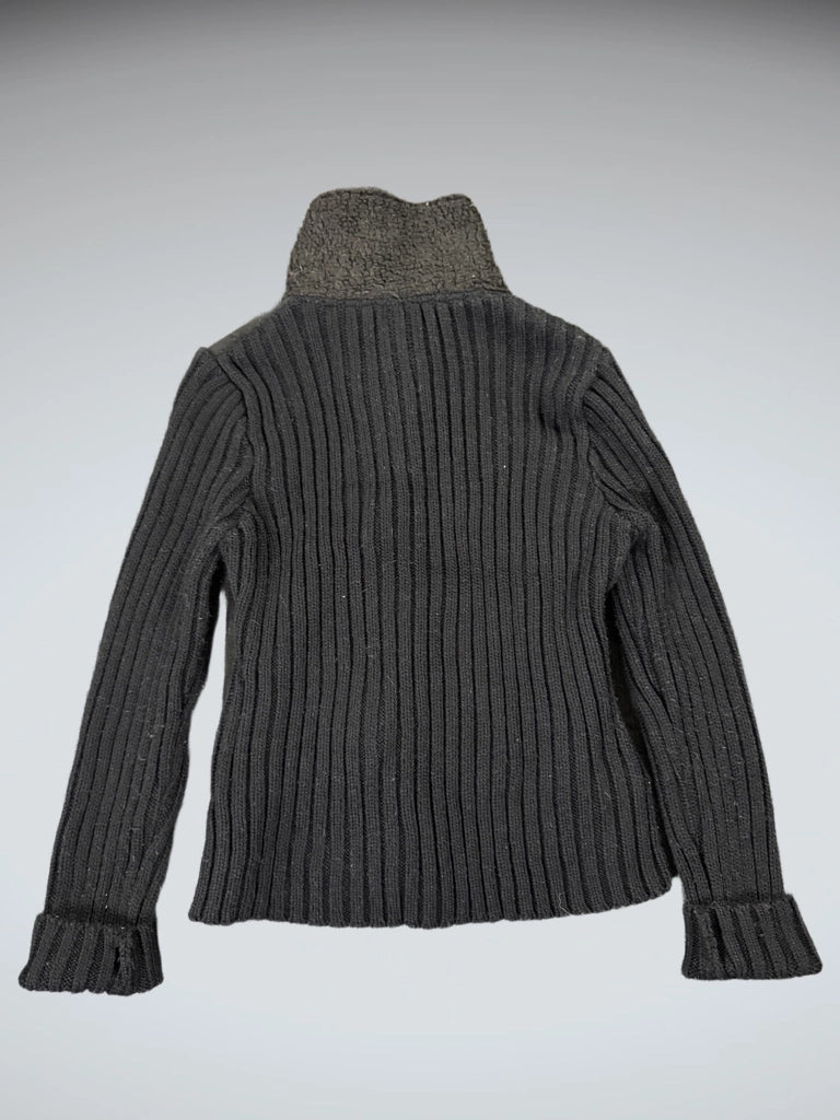 Joyce Leslie Black Faux Fur Jacket (L)