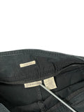 St. Johns Bay Dark Chino Skirt with Button Detail (M)