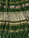 Green midi skirt by Ave 9th (M)