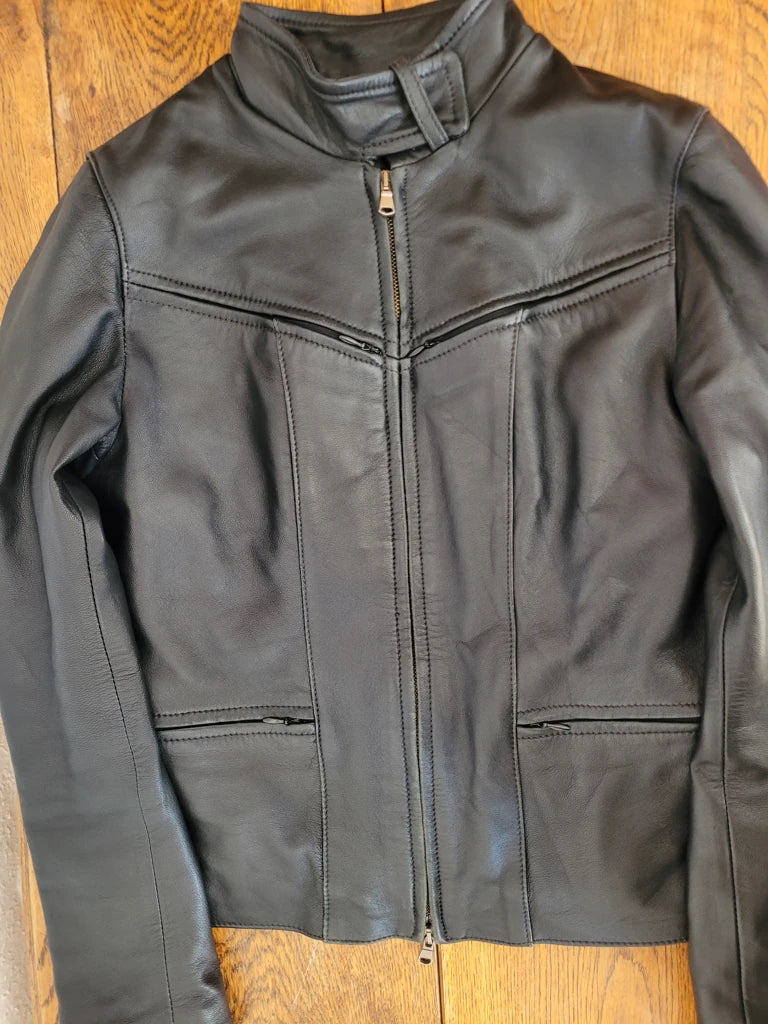 Leather jacket