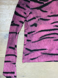 Y2K Animal Print Top