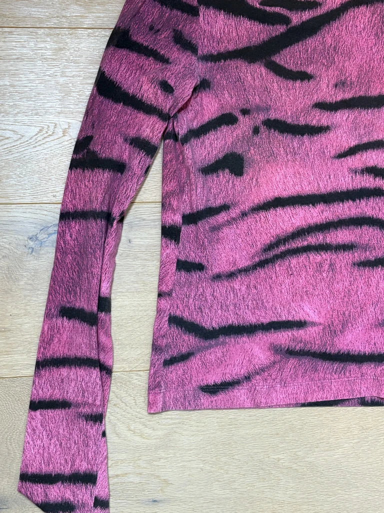 Y2K Animal Print Top
