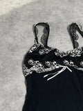 black lace top (S)