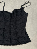 Coquette Black Corset