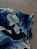 Blue camo shirt