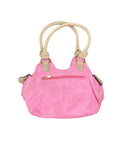Pink Braided Accent Shoulder Bag (ONESIZE)