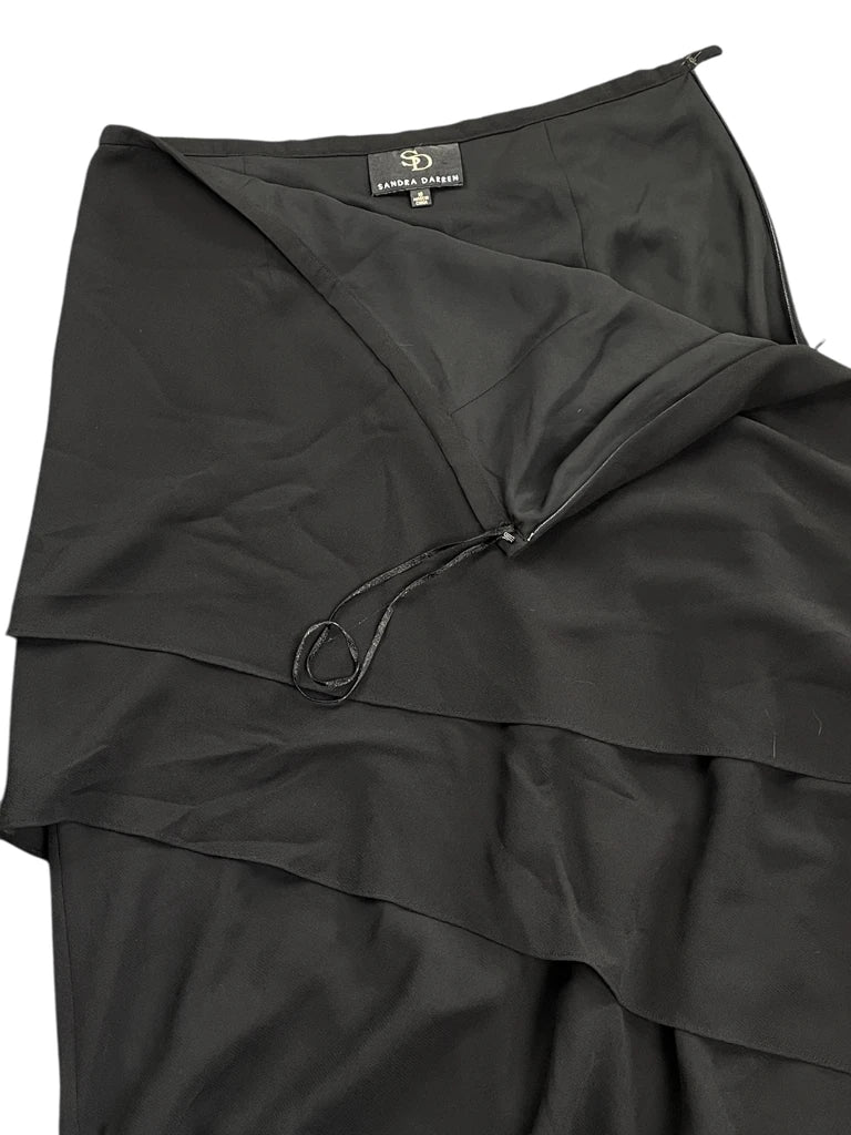 Classic Noir Pencil Dress (S)
