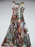 Komarov Boho Turquoise Maxi Top (L)