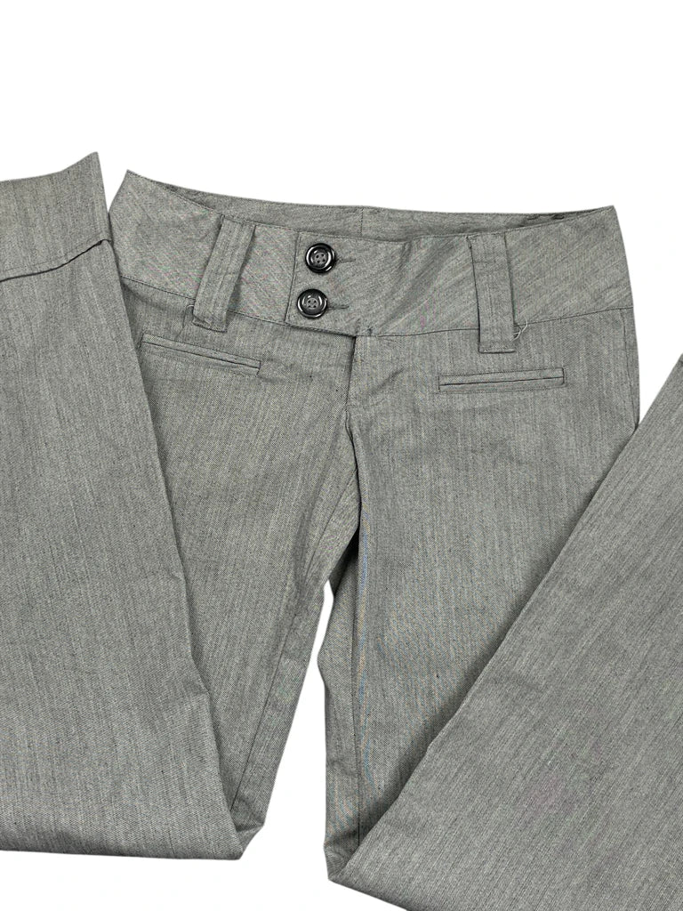 Grey Bootcut Trousers (S)