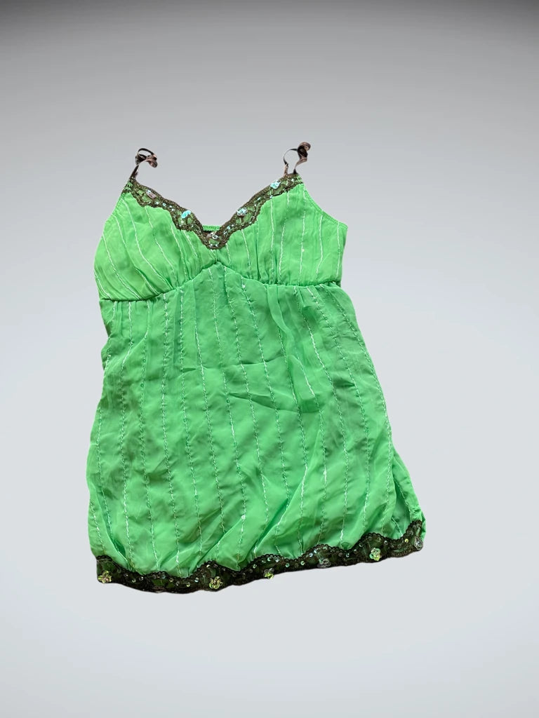 Sequin Spaghetti Top (S)