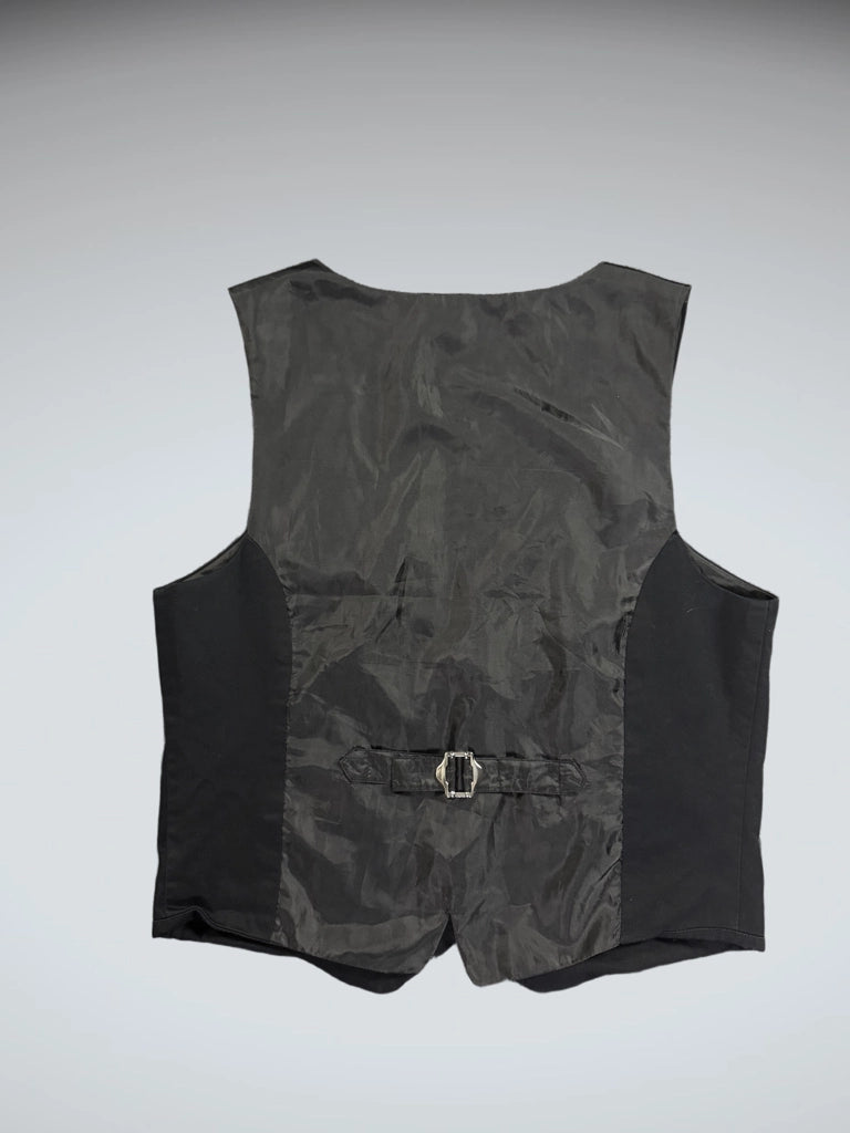 BB Bianco Classic Black Tailored Vest Women (L)