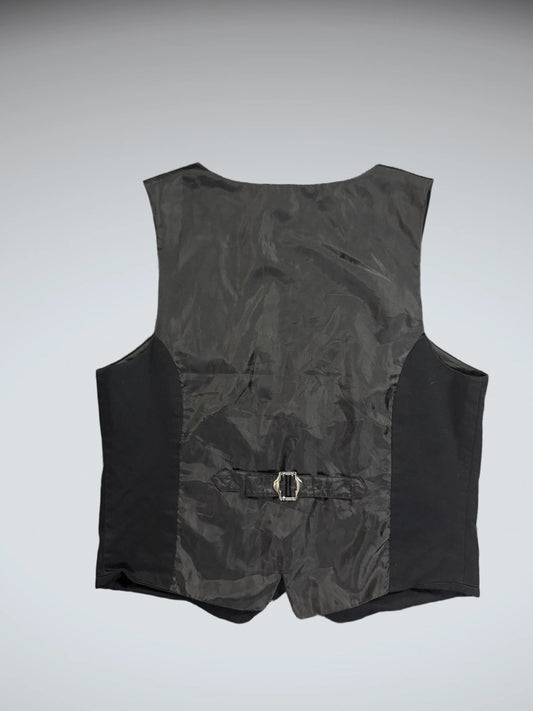 BB Bianco Classic Black Tailored Vest Women (L)