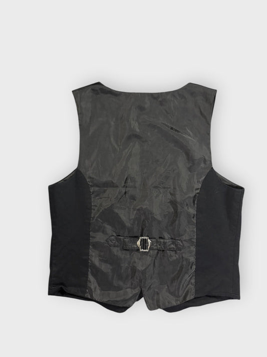 BB Bianco Classic Black Tailored Vest Women (L)
