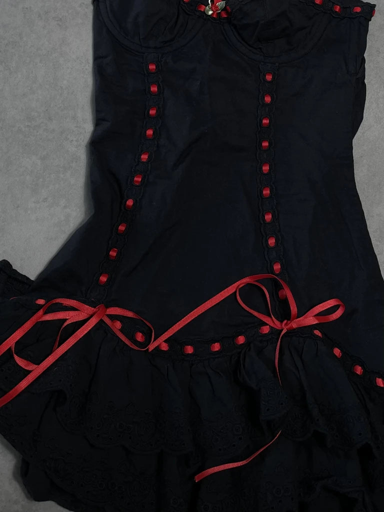 black corset