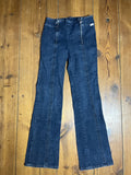 Blue Jeans with Zipper Detail