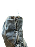 Y2K Denim Corsage Top im Tube-Style (S)