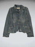 Extyn Denim Fitted Blazer (M)