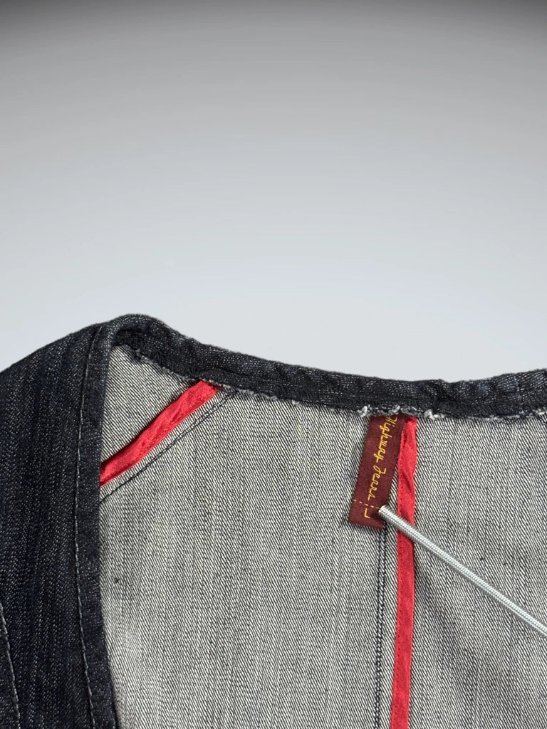 Highway Jeans Blue Denim Vest Women (L)