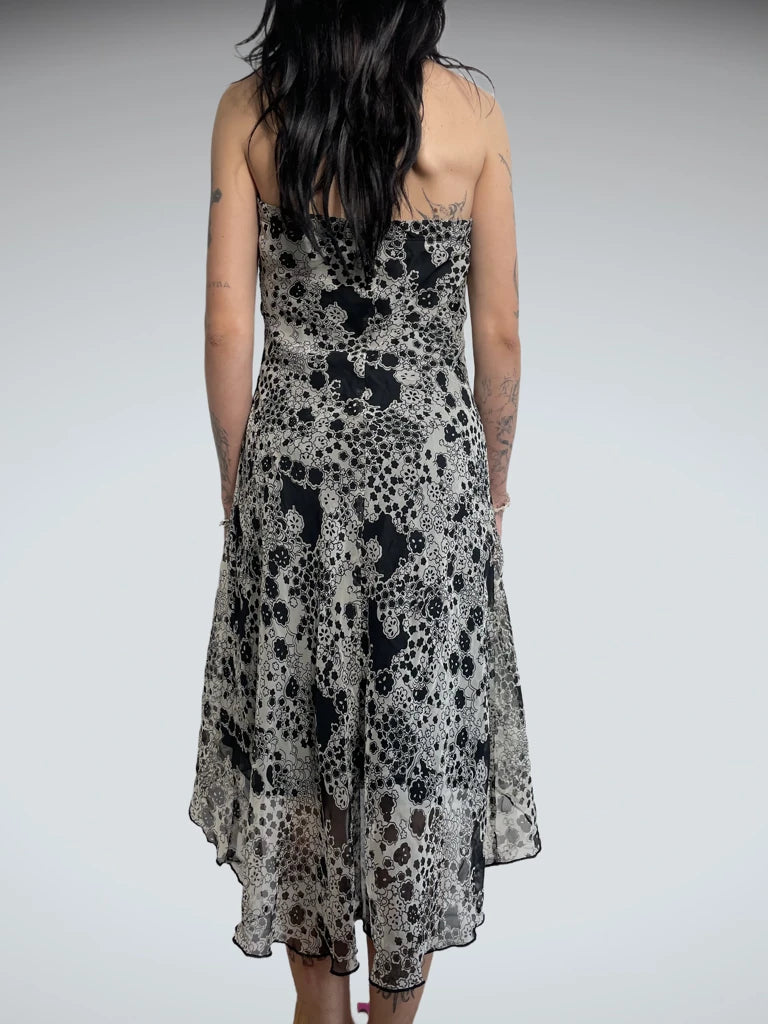 flower night dress ((N/A) probably M)