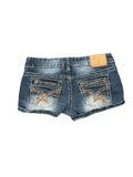 Amethyst Blue Vintage Cutoff Denim Hotpants (S)