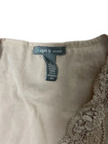 Softcore – Nude Crochet Sleeveless (S)
