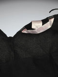 Sultry Black Lace Babydoll Lingerie Top (XS)