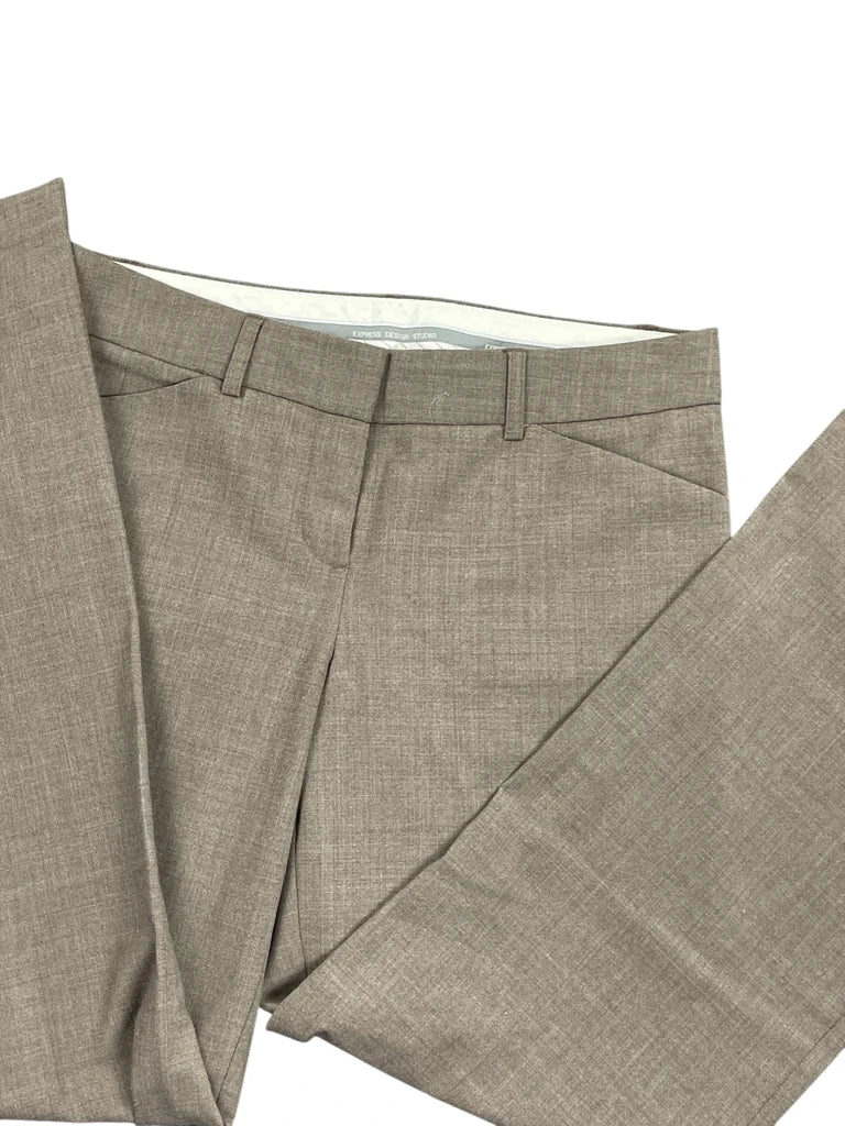 Brown Tailored Flared Suit Pants (S)