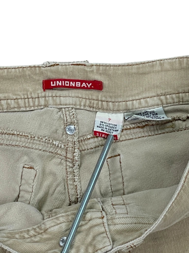 Unionbay Beige Cotton Pants (S)