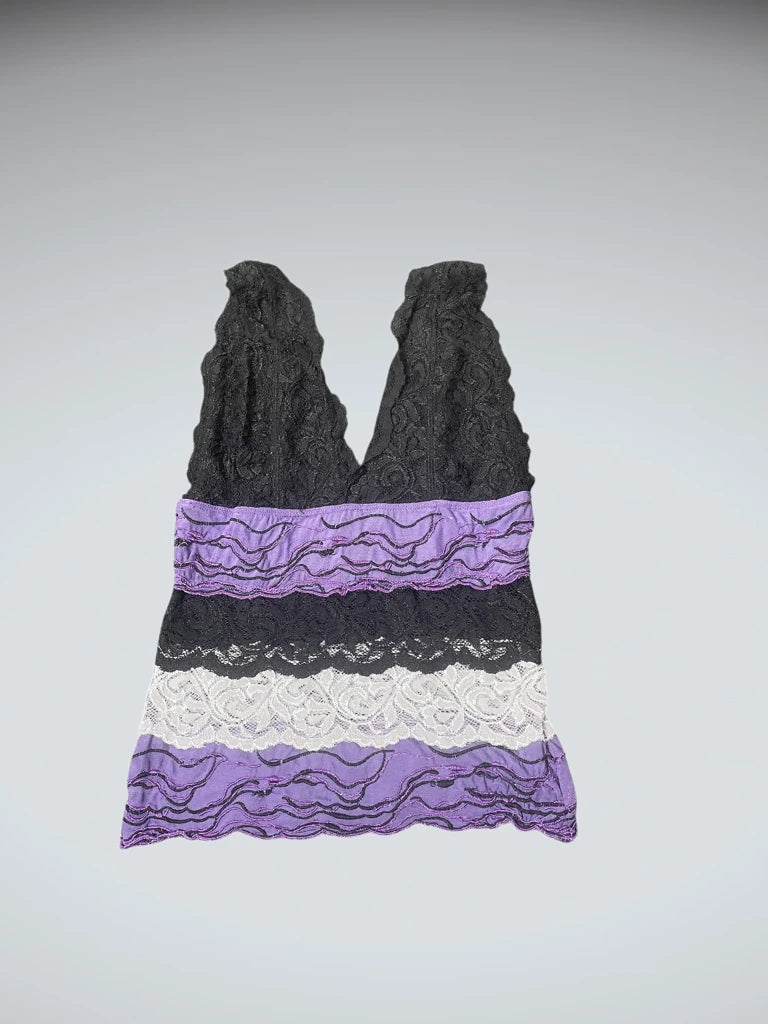 Multi color dessoue top (S)