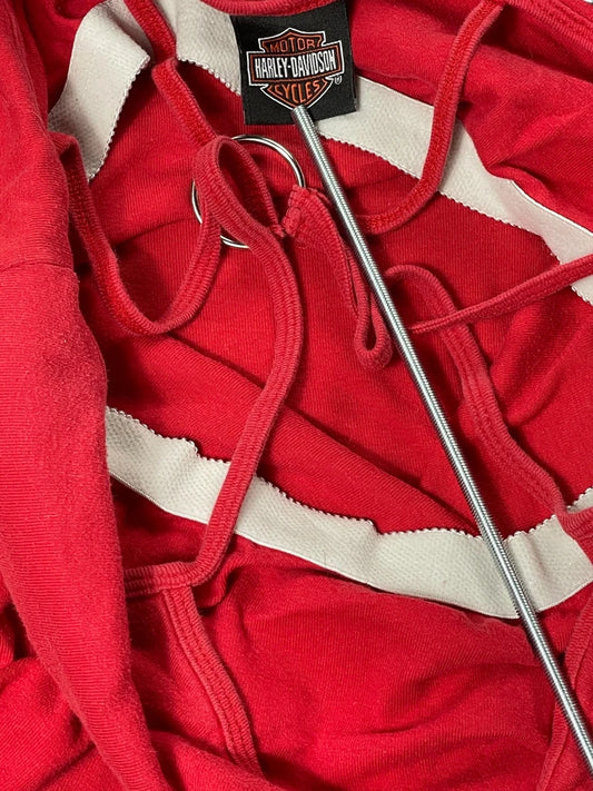 Crimson Harley Ring Strap Top (XL)