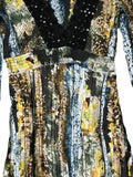 Alberto Makalli Colorful Dress Top (L)