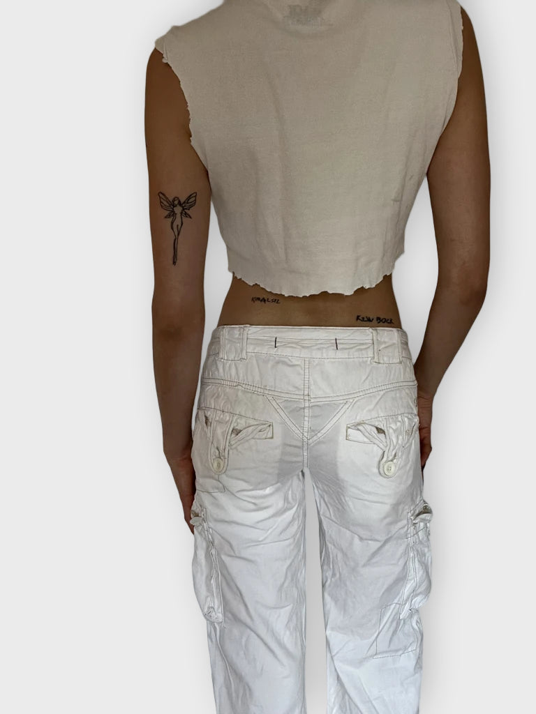 White Worker Pants (S)
