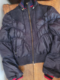 Black puffer jacket