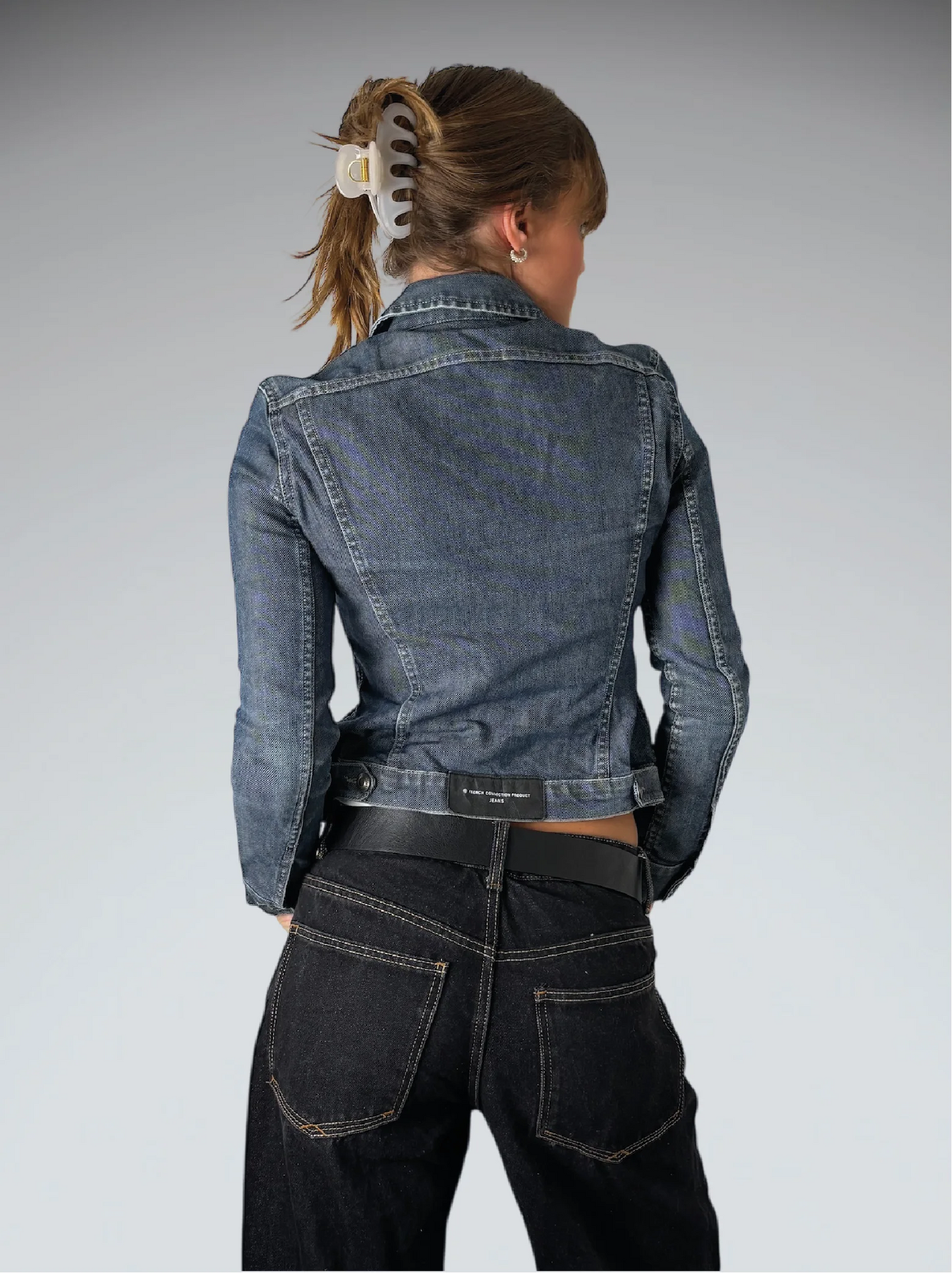 French Connection Tailored Denim Blazer Women (S)
