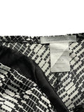 Black and Grey Vest Blouse Combo (S)