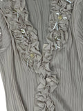 Jaipur Beige Vintage Summer Top (M)