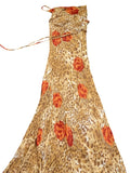 Tropical Bloom Maxi Dress (XXS)