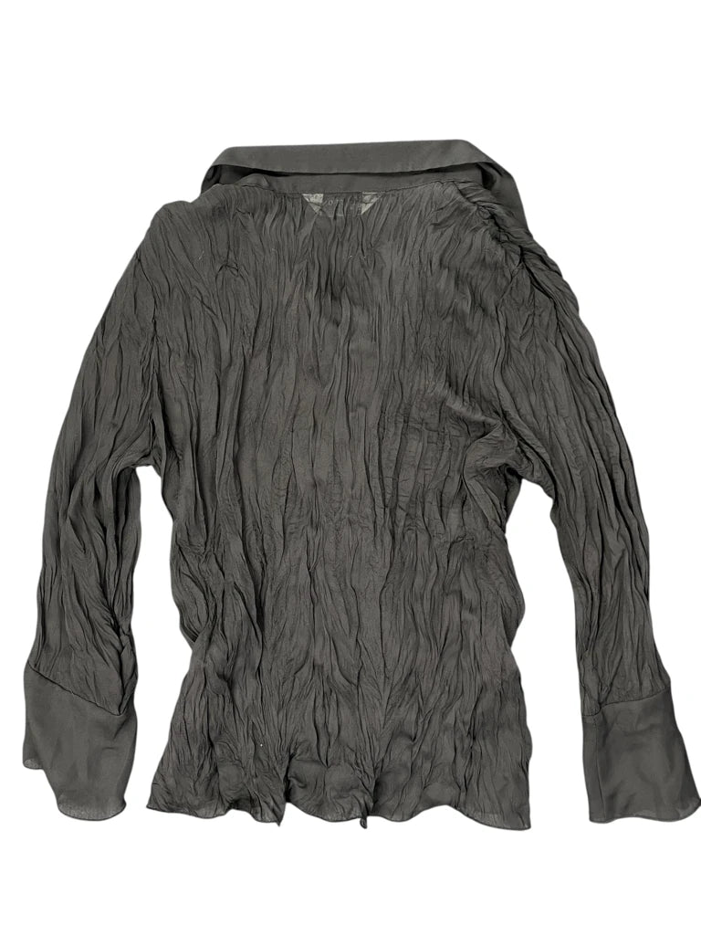 Allison Taylor Chic Black Vintage Dress Top (M)
