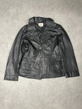 Black Leather Coat