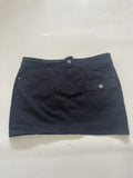 2000s cotton mini skirt