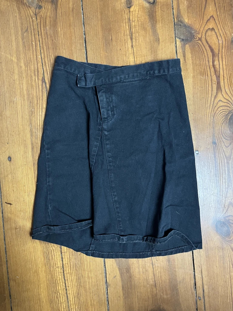 Dark Blue Midi Skirt