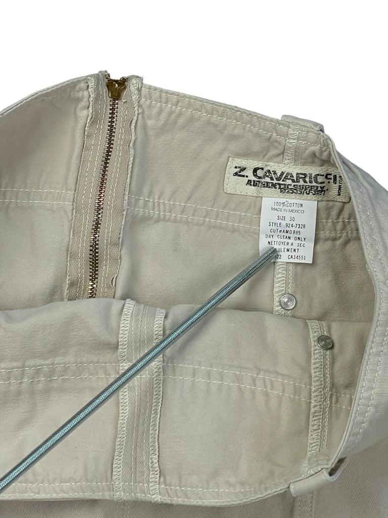 Z Cavaric Beige Cotton Skirt (M)
