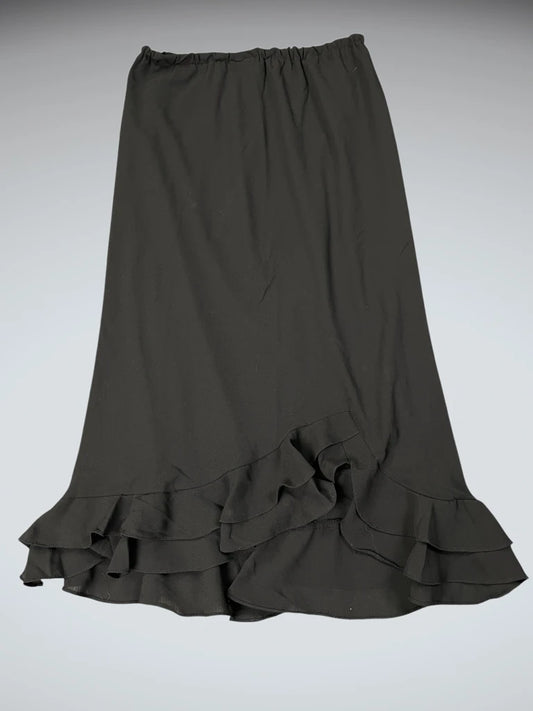 MSK Elegant Black Lace Skirt (M)