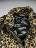 Ashley Black Pattern Vintage Vest Women (XL)