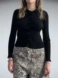 dark Lines – slim fit knitwear (L)