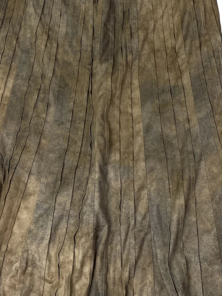 Earth-tone patterned skirt by Nic + Zoe (L)