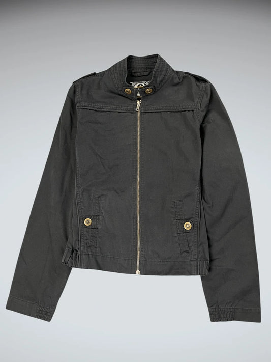 Volcom Black Utility Cotton Jacket (M)