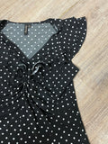Polka dot top