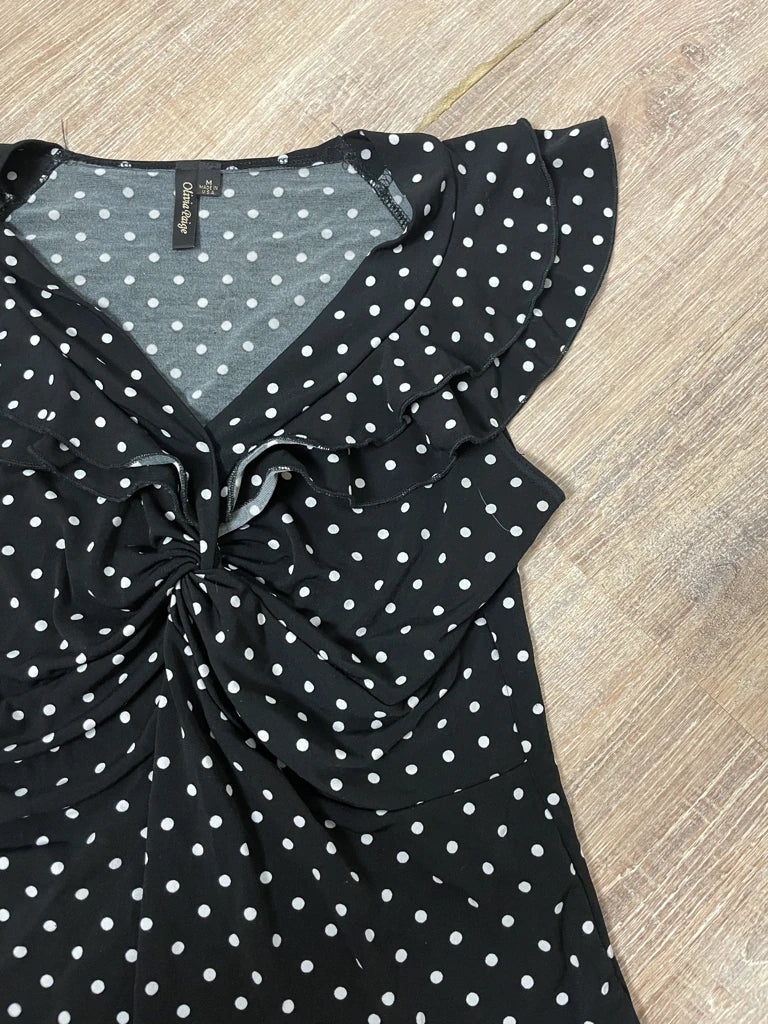 Polka dot top
