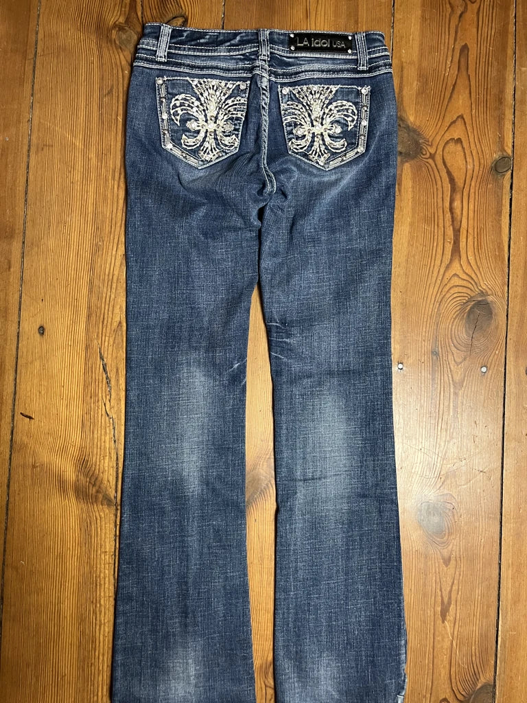 Blue Jeans with Glitter